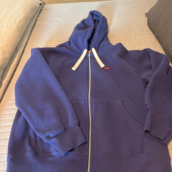 Supreme zip front hoodie size Medium - Picture 1 of 6